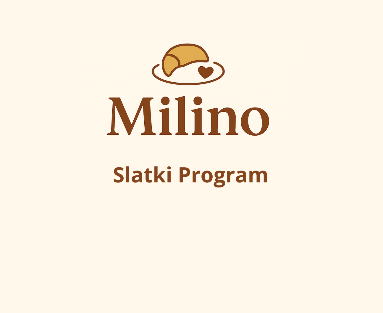 Slatki ketering meni